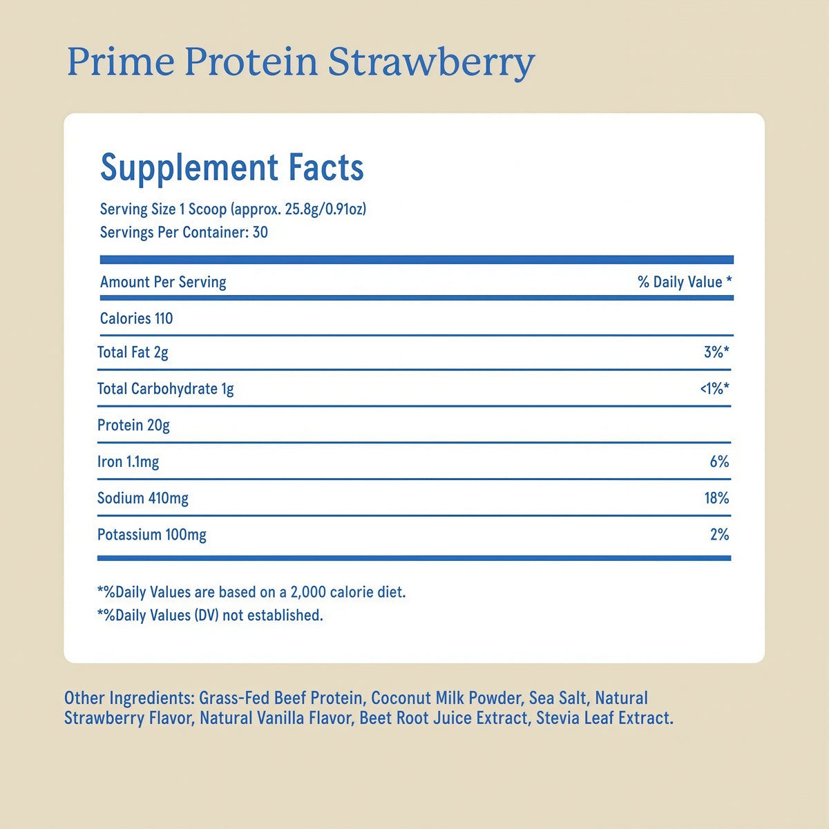 Prime Protein